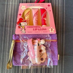 Peanuts x CELAVI 3-Pc Smoothing Lip Gloss Set